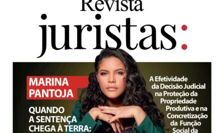 A OFICIALA DE JUSTIÇA MARINA PANTOJA É CAPA DA REVISTA JURISTAS